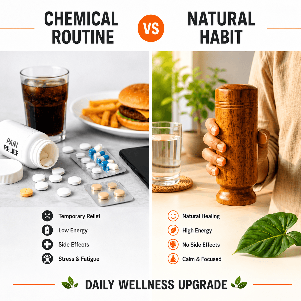 OZO™ Pure Ayurvedic Vijaysar Glass