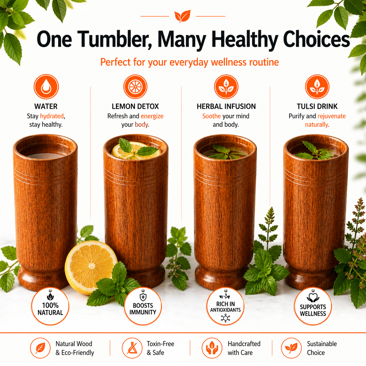 OZO™ Pure Ayurvedic Vijaysar Glass