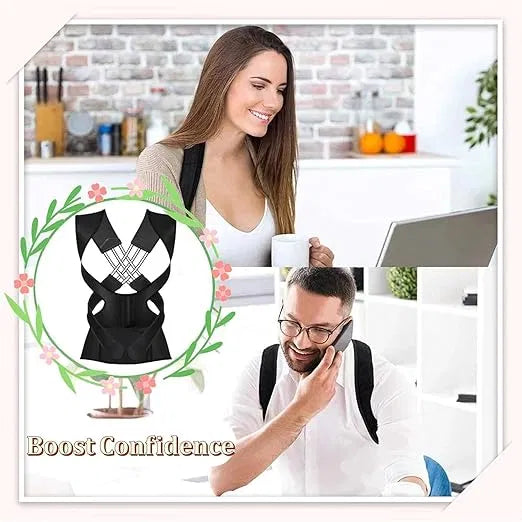 Back Brace Pain Reliever & Posture Corrector